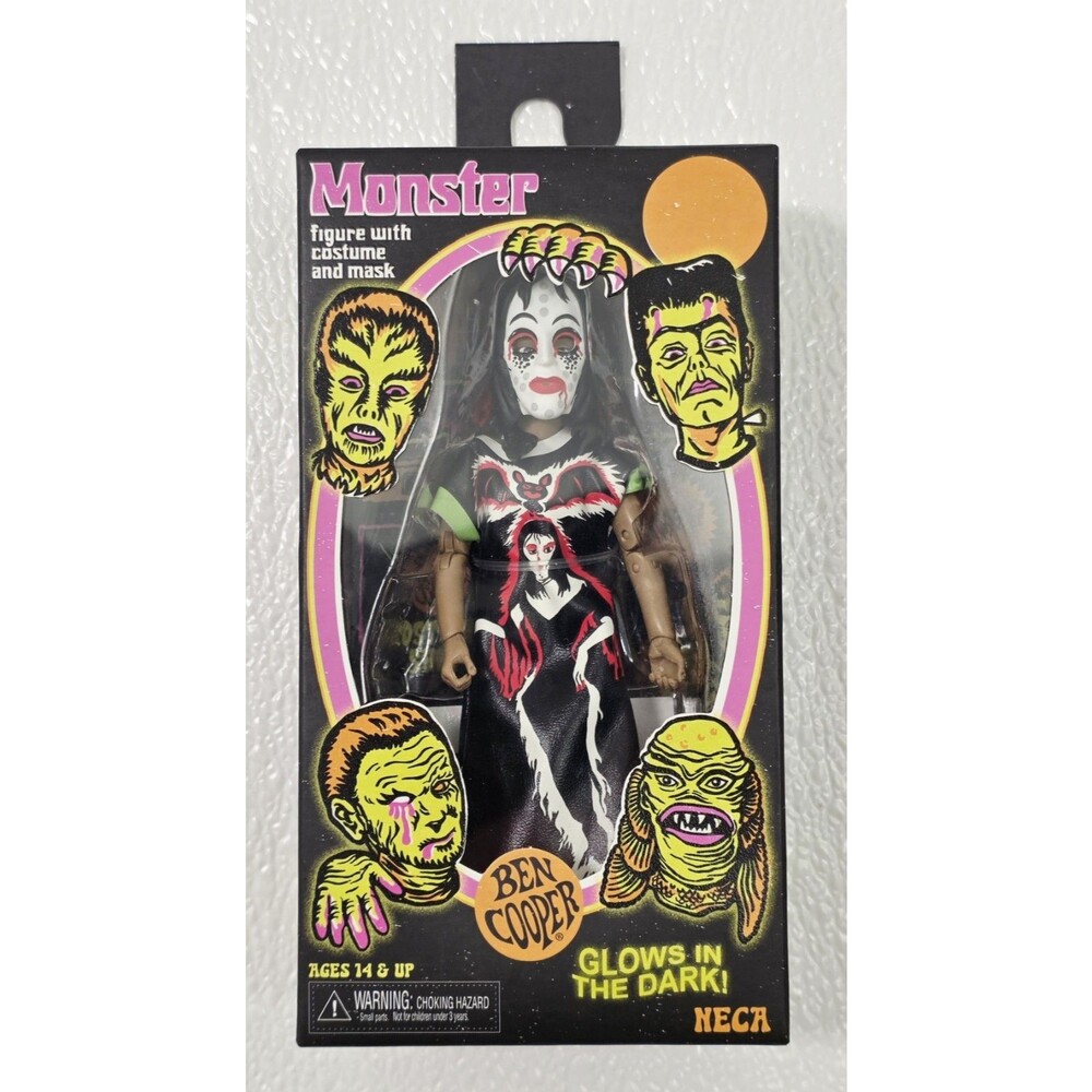 NECA Ben Cooper Kids Monsters Figures Vampire Girl Action Figure Sealed